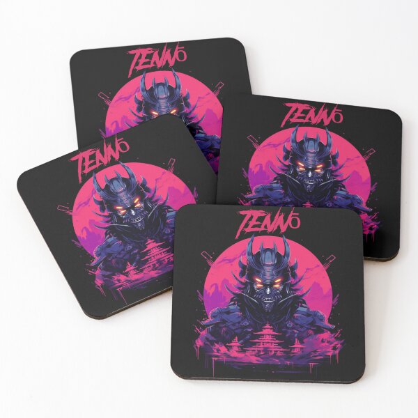 Item preview, Tennō Emperor Synthwave Cyberpunk designed and sold by GlitchGrotesque.