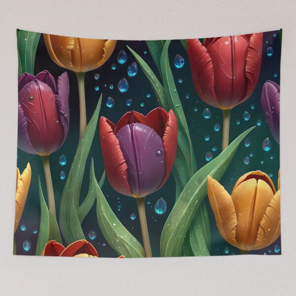 Item preview, Tulips 4 designed and sold by artedamensagem.