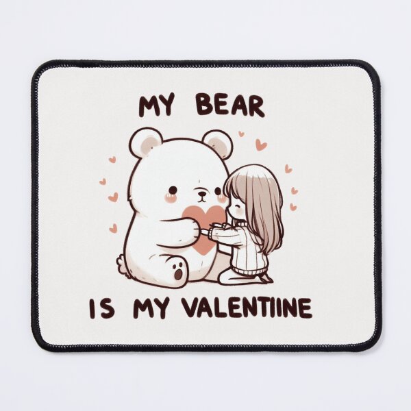 Item preview, My Bear Is My Valentine designed and sold by LemuellTrends.