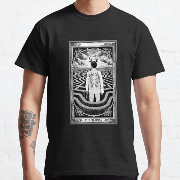 Aperçu de l'œuvre Tarot Saltburn - Le magicien créée et vendue par wolf-flow.