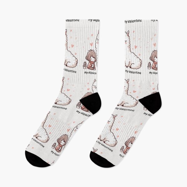 Item preview, My Alpaca Is My Valentine designed and sold by LemuellTrends.