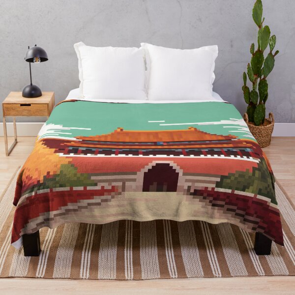 Item preview, The Forbidden City, Beijng, China - Pixel Art designed and sold by Pixelartshirt.