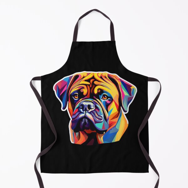 Item preview, Bullmastiff in WPAP style designed and sold by CUTEDOGGIEZ.