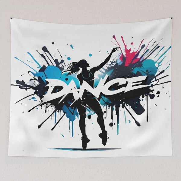 Item preview, Colorful Graffiti Dance designed and sold by DisneyKrayzie.