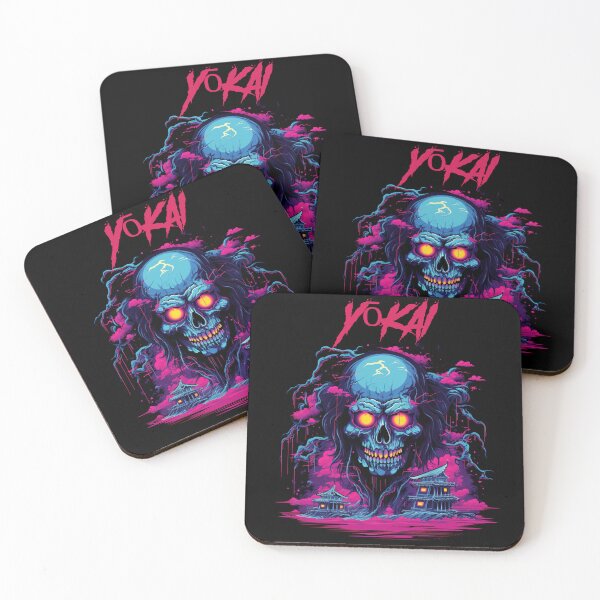 Item preview, Yōkai Synthwave Cyberpunk  designed and sold by GlitchGrotesque.
