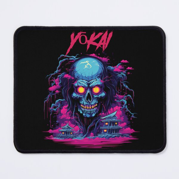 Item preview, Yōkai Synthwave Cyberpunk designed and sold by GlitchGrotesque.