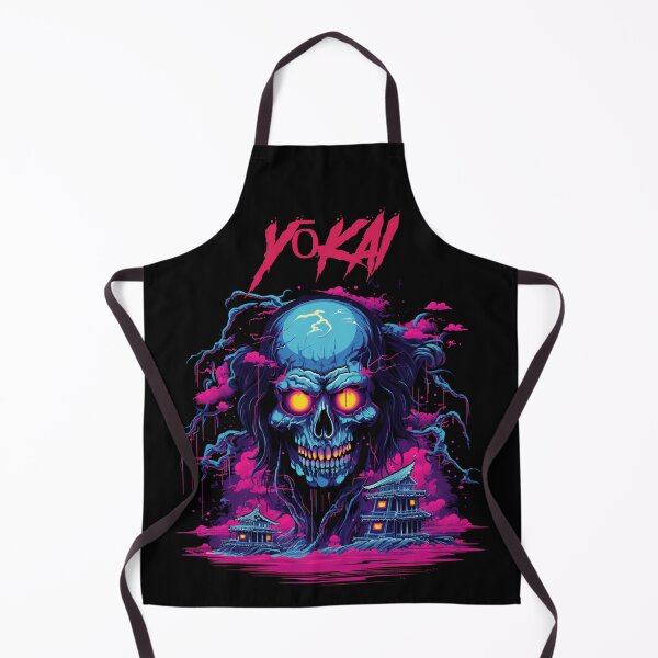 Item preview, Yōkai Synthwave Cyberpunk designed and sold by GlitchGrotesque.
