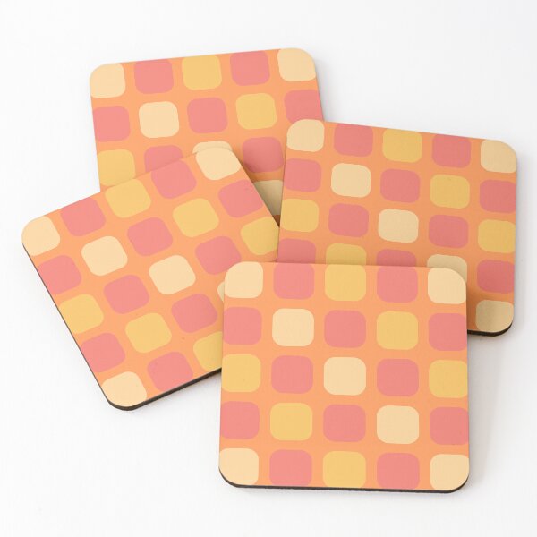 Item preview, Strawberry Peach Smoothie Squares  designed and sold by 247vibes.