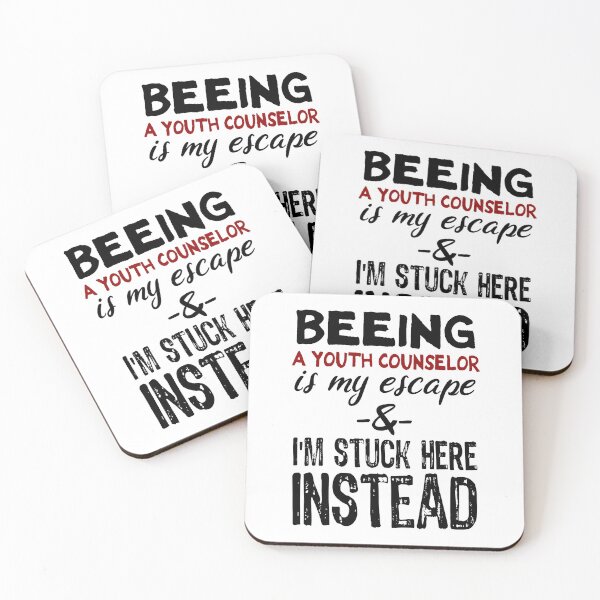 Item preview, Beeing A Youth Counselor is my escape designed and sold by BYNDART.