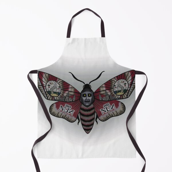 Item preview, The Nun Death Moth designed and sold by spookdoodle.co.