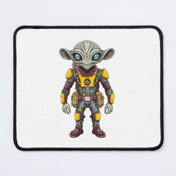 Item preview, Grey Alien Border Patrol designed and sold by CorvegaDesigns.