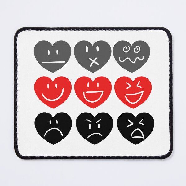 Item preview, heart Feelings - Boring Happy Angry designed and sold by Kadechutinan.