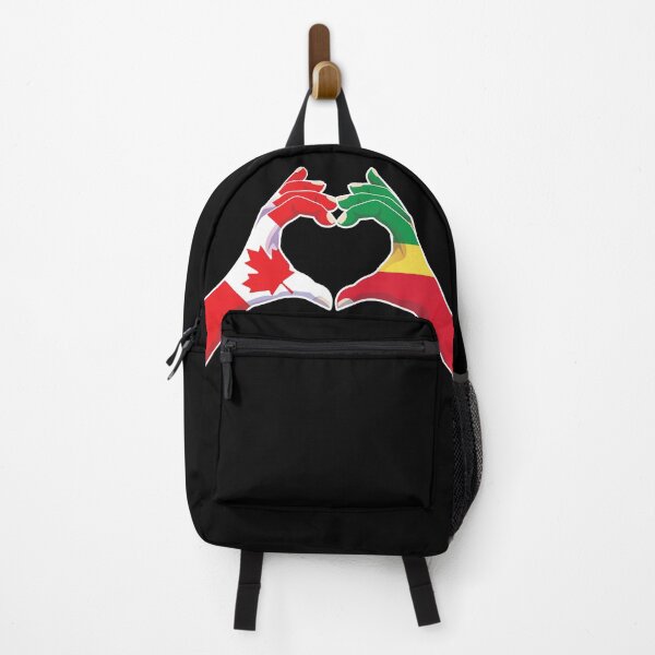 Item preview, Congo Congolese Canadian Canada Love Heart Peace designed and sold by FlagX.