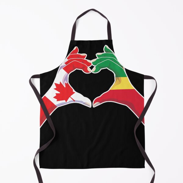 Item preview, Congo Congolese Canadian Canada Love Heart Peace designed and sold by FlagX.