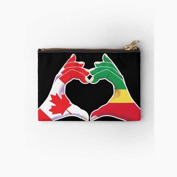 Item preview, Congo Congolese Canadian Canada Love Heart Peace designed and sold by FlagX.