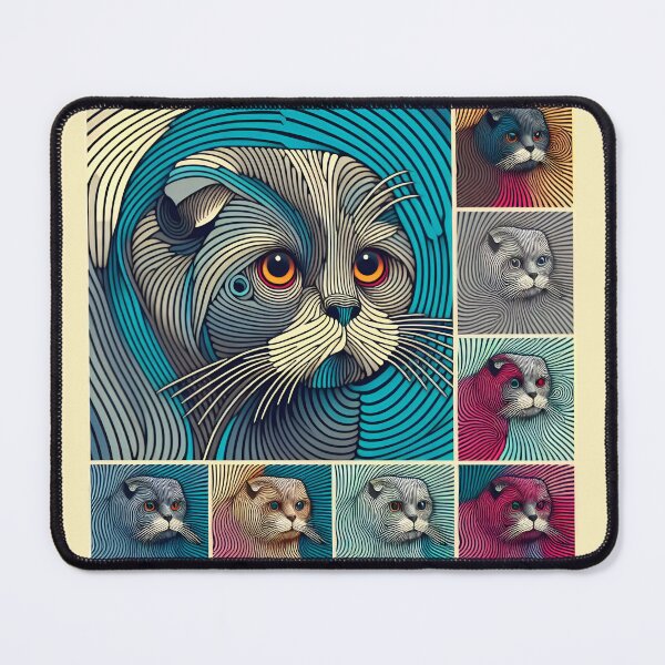 Item preview, Artistic Whisker Waltz designed and sold by BastKittyStore.