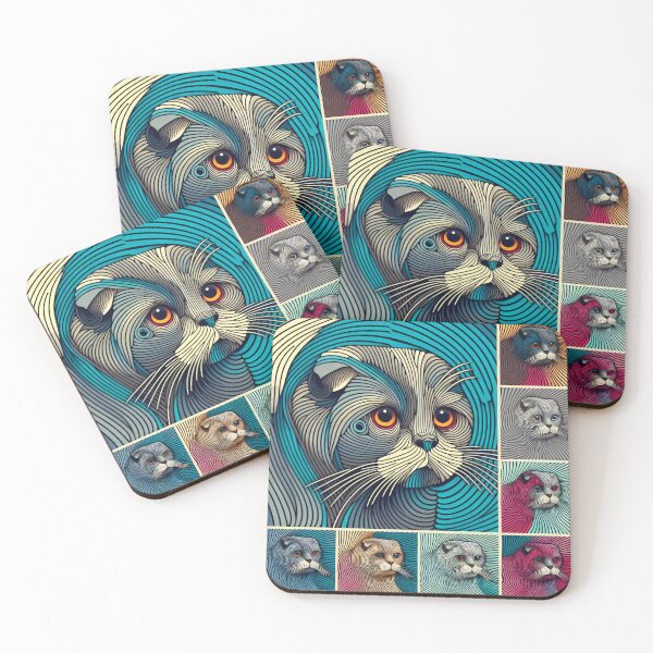 Item preview, Artistic Whisker Waltz designed and sold by BastKittyStore.