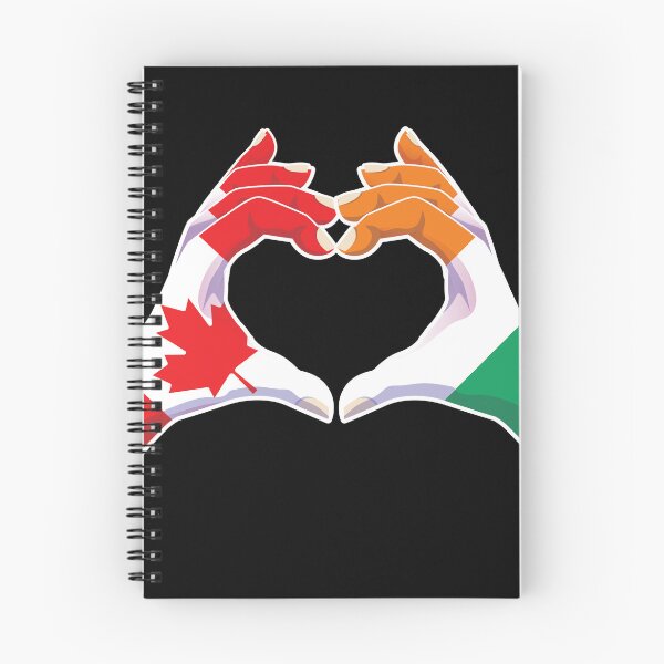 Item preview, Ivory Coast Cote Ivoire Ivorian Canadian Canada Love Heart Peace designed and sold by FlagX.