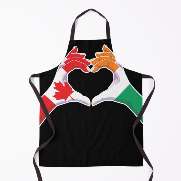 Item preview, Ivory Coast Cote Ivoire Ivorian Canadian Canada Love Heart Peace designed and sold by FlagX.