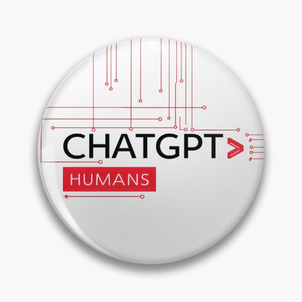 Item preview, ChatGPT > Humans: Tech Typography designed and sold by jamessismanes.