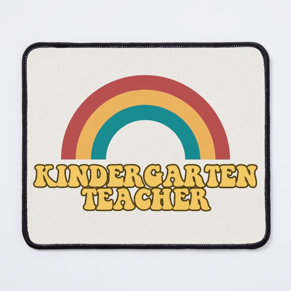 Item preview, Kindergartne Teacher Sticker Rainbow Vintage designed and sold by johannabaker.