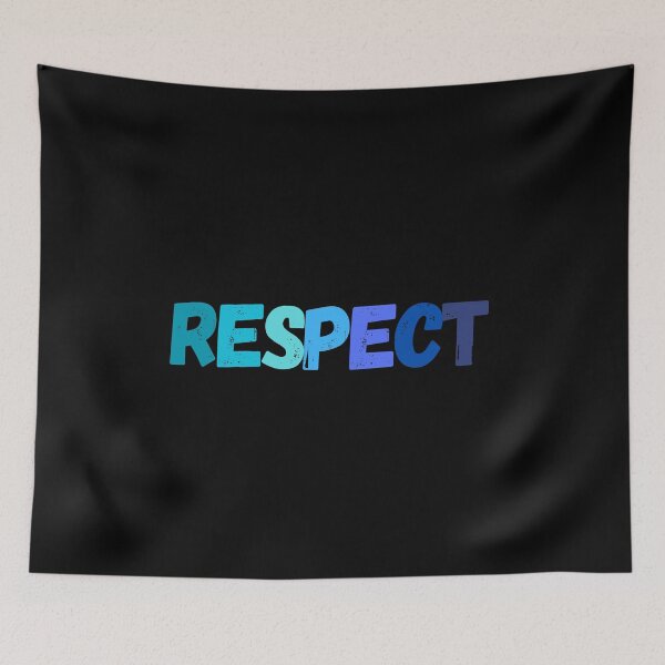 Item preview, Respect blue designed and sold by Weknes.