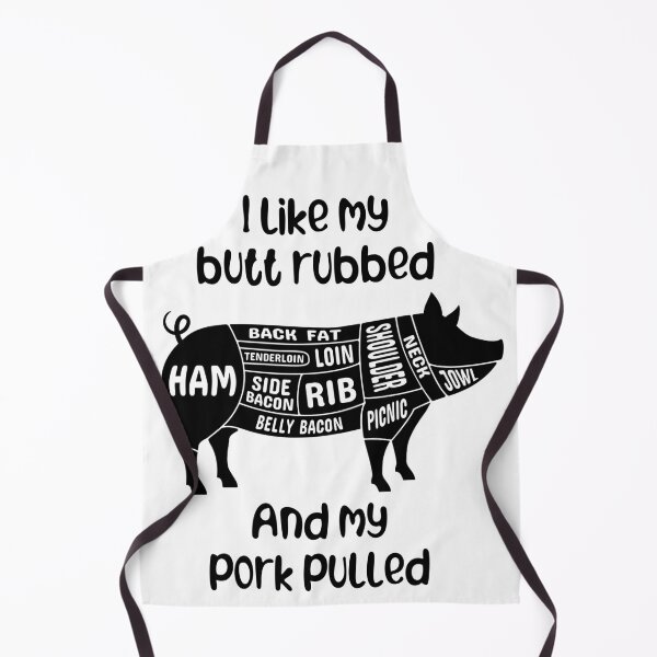 Item preview, Butt Rubbed and Pork Pulled Funny Pig Father's Day Gift designed and sold by Karma-n-Chaos.