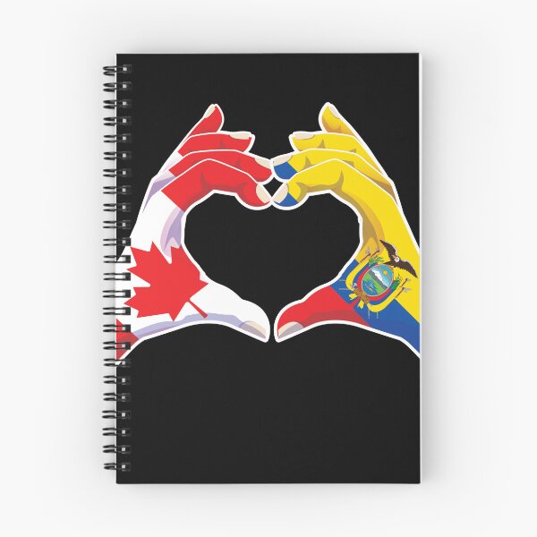 Item preview, Ecuador Ecuadorian Ecuadorean Ecuadoran Canadian Canada Love Heart Peace designed and sold by FlagX.
