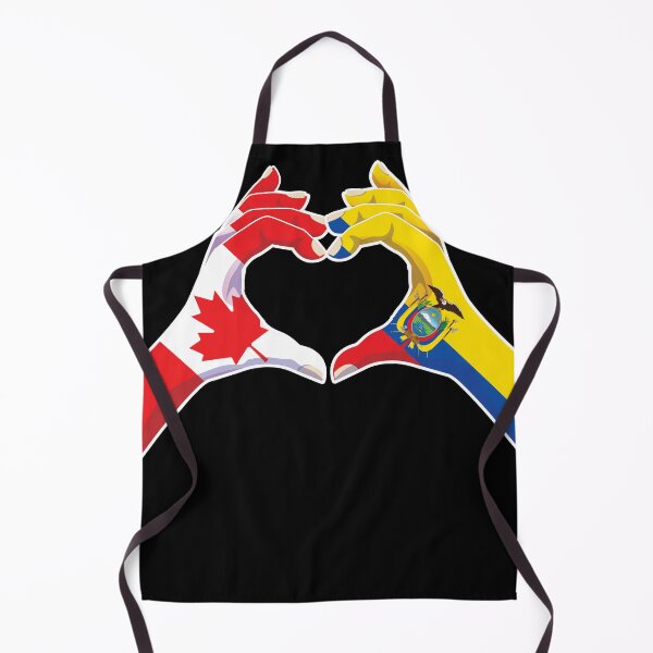 Item preview, Ecuador Ecuadorian Ecuadorean Ecuadoran Canadian Canada Love Heart Peace designed and sold by FlagX.