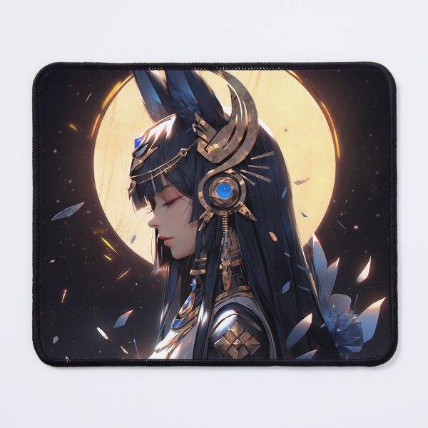 Item preview, Ancient Egyptian Anubis Anime Girl designed and sold by bubblegoth.