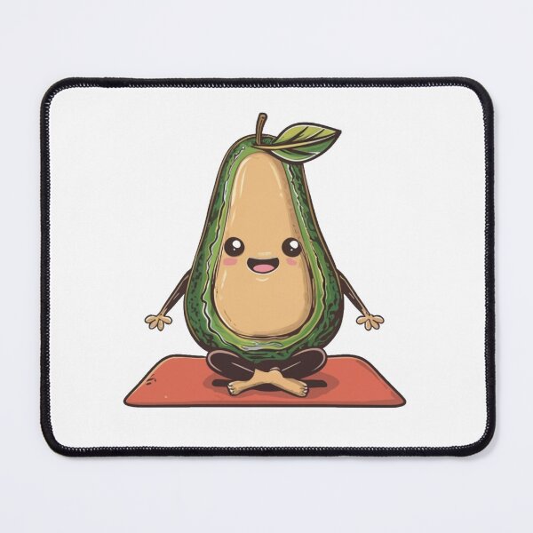 Item preview, Avocado Classic Yoga designed and sold by PrimeInk.
