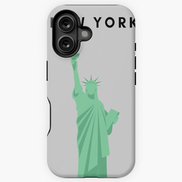 New York Print iPhone Tough Case