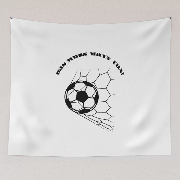 Item preview, Football Sports Fitness “THAT’S WHAT A MAN HAS TO DO”! designed and sold by ArtByHyla1.