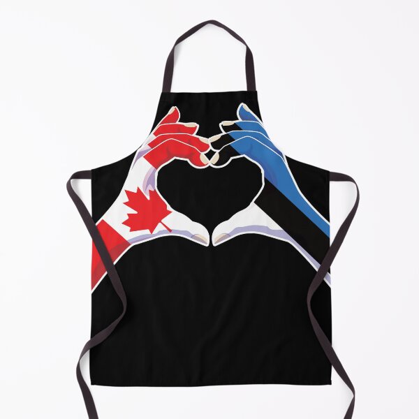 Item preview, Estonia Estonian Canada Canadian Love Heart Peace designed and sold by FlagX.