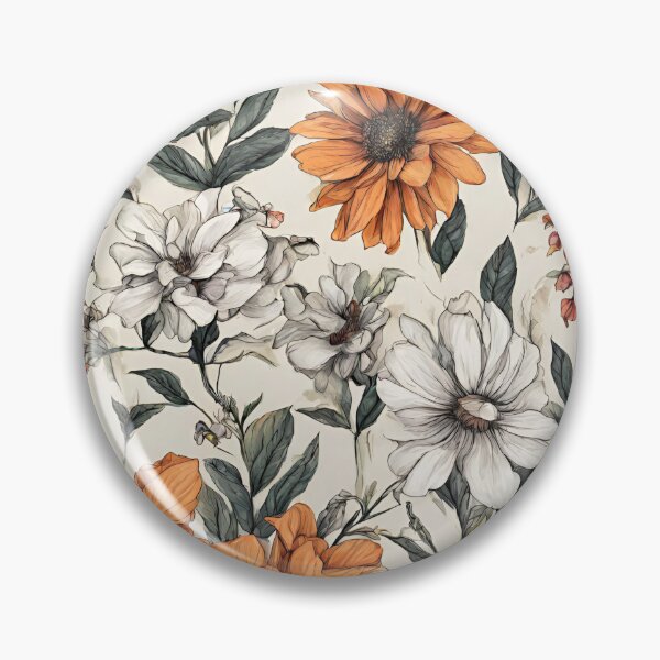 Item preview, Adesivo de flores designed and sold by ThauaneArt.