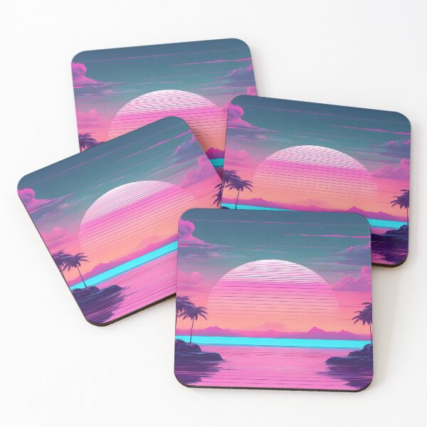 Item preview, Vaporwave Horizons: Sunsettin' in Synthwave designed and sold by WAUZ.