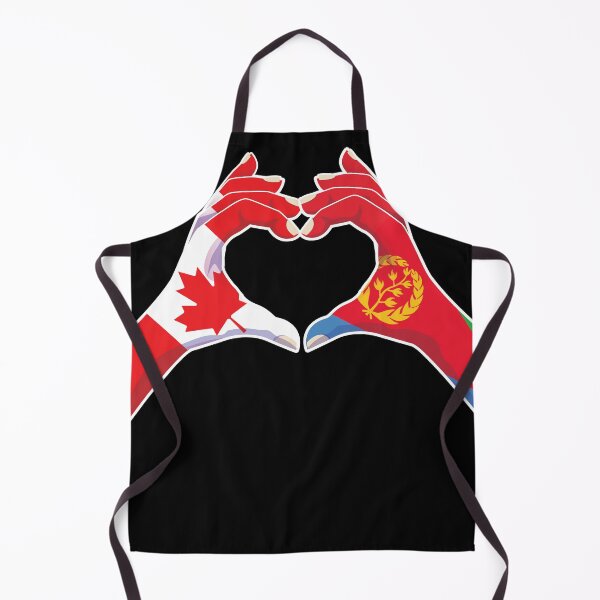 Item preview, Eritrea Eritrean Canadian Canada Love Heart Peace designed and sold by FlagX.