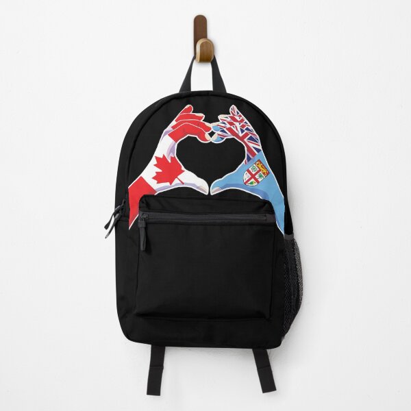 Item preview, Fiji Fijian Canadian Canada Love Heart Peace designed and sold by FlagX.