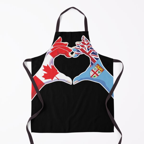 Item preview, Fiji Fijian Canadian Canada Love Heart Peace designed and sold by FlagX.