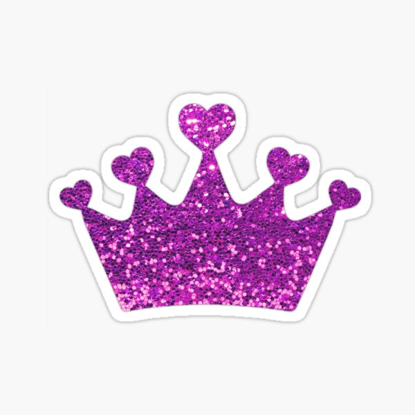 Item preview, Pretty Glitter Queen of Hearts Purple designed and sold by staysalty.