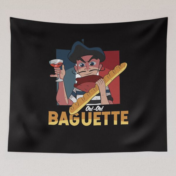 Item preview, Oui Oui Baguette designed and sold by ItsMilos.