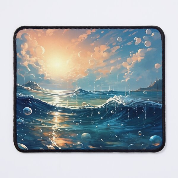 Item preview, Bubbling Ocean - Digital Art designed and sold by SnoopyTF.