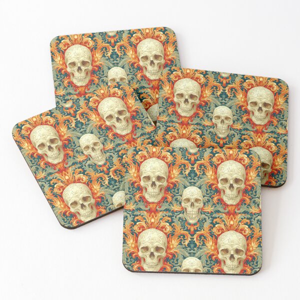 Item preview, Nouveau Skulls designed and sold by TheOosh.