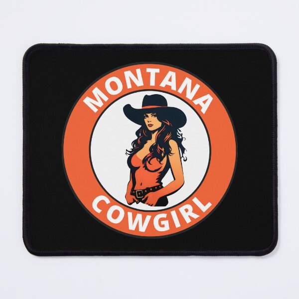Item preview, Montana Cowgirl (transparent logo design) 02 designed and sold by Gilby-Designs.