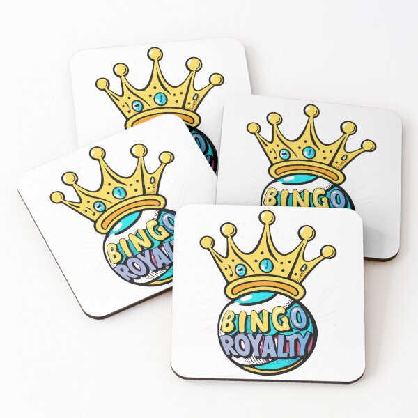 Item preview, Bingo Royalty Pop Art Crown and Ball Design designed and sold by NiftyWrx.