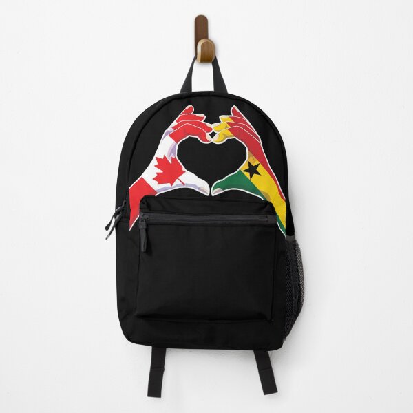 Item preview, Ghana Ghanaian Canadian Canada Love Heart Peace designed and sold by FlagX.