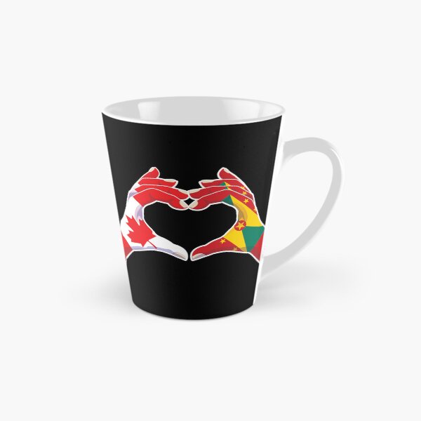 Item preview, Grenada Grenadian Canadian Canada Love Heart Peace designed and sold by FlagX.