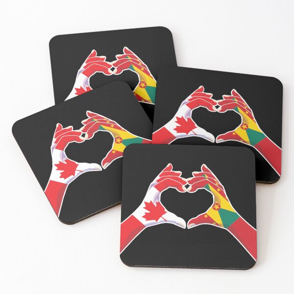 Item preview, Grenada Grenadian Canadian Canada Love Heart Peace designed and sold by FlagX.