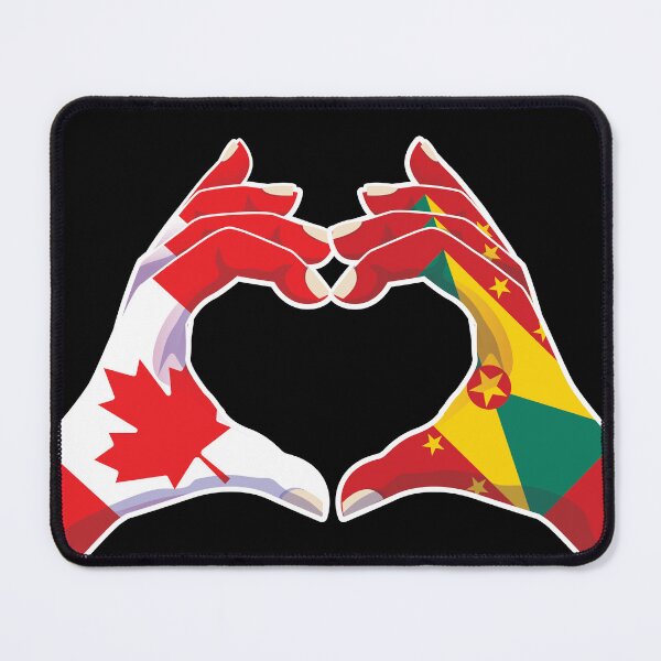 Item preview, Grenada Grenadian Canadian Canada Love Heart Peace designed and sold by FlagX.