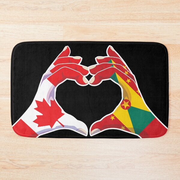 Item preview, Grenada Grenadian Canadian Canada Love Heart Peace designed and sold by FlagX.